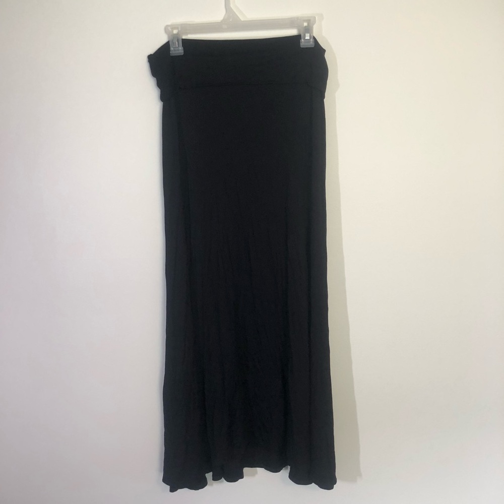 Solid Black Lularoe Maxi Skirt - Rare!